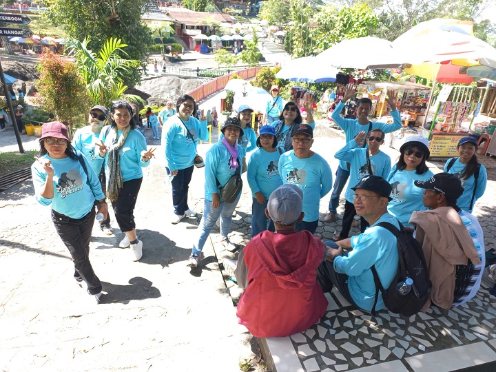 pose ngeyup di Baturraden PAKAI
